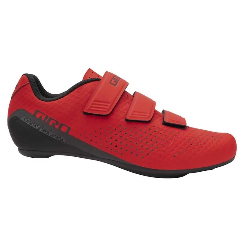 Giro - Stylus Footwear - Adult Men's - Road Cycling Shoes, Cycling Footwear, Bike Shoes, Road Bike Shoes, Bright Red, 47