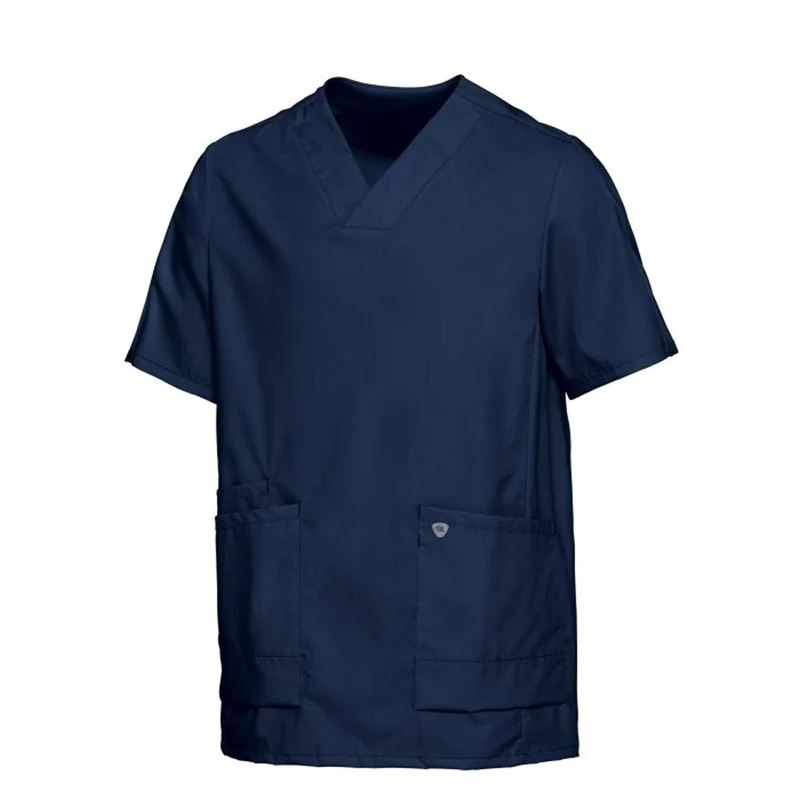 BP 1763-241-0110-Ln Unisex Super Light Fabric Cover Casack, 49% Cotton/48% Polyester/3% Elastolefin, Night Blue, Ln Size - Image 1
