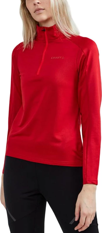 Craft Women's Core Gain Midlayer W Bright Red XL Hiking Jacket - Image 1