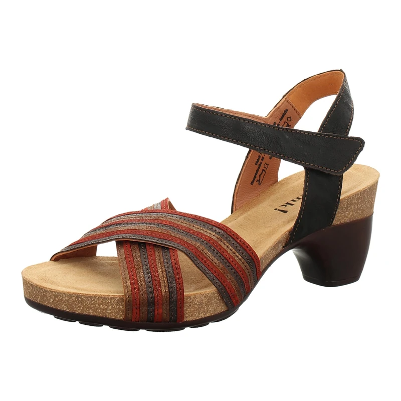 THINK! 3-000308 Women’s Heeled Sandal, 3000 Espresso/Kombi, 4 UK