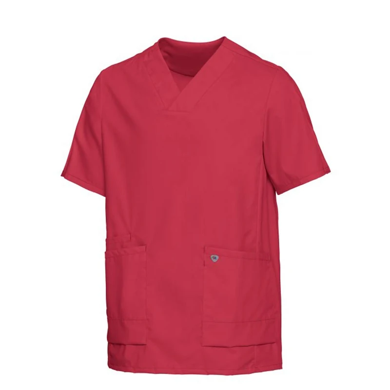 BP 1763-241-0188-2XLn Unisex Cover Tunic, Super Light Fabric, 150.00 g/m² Blend with Stretch, Coral, 2XLn