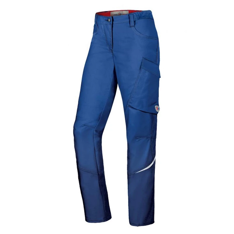 BP 1961-570-0013-16n Fabric Blend with Stretch Slim Silhouette Work Trousers for Women, 65% Polyester/35% Cotton, Royal Blue, 16N Size