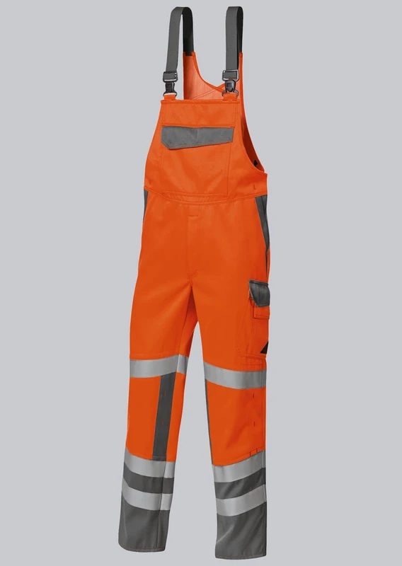 BP 2214-840-8553-46n Stretch Braces with Clip Attachments, 0.31 Polyester/28% Modacrylic/20% Viscose/20% Aramid/1% Other Fibres, Warning Orange/Dark Grey, 46n