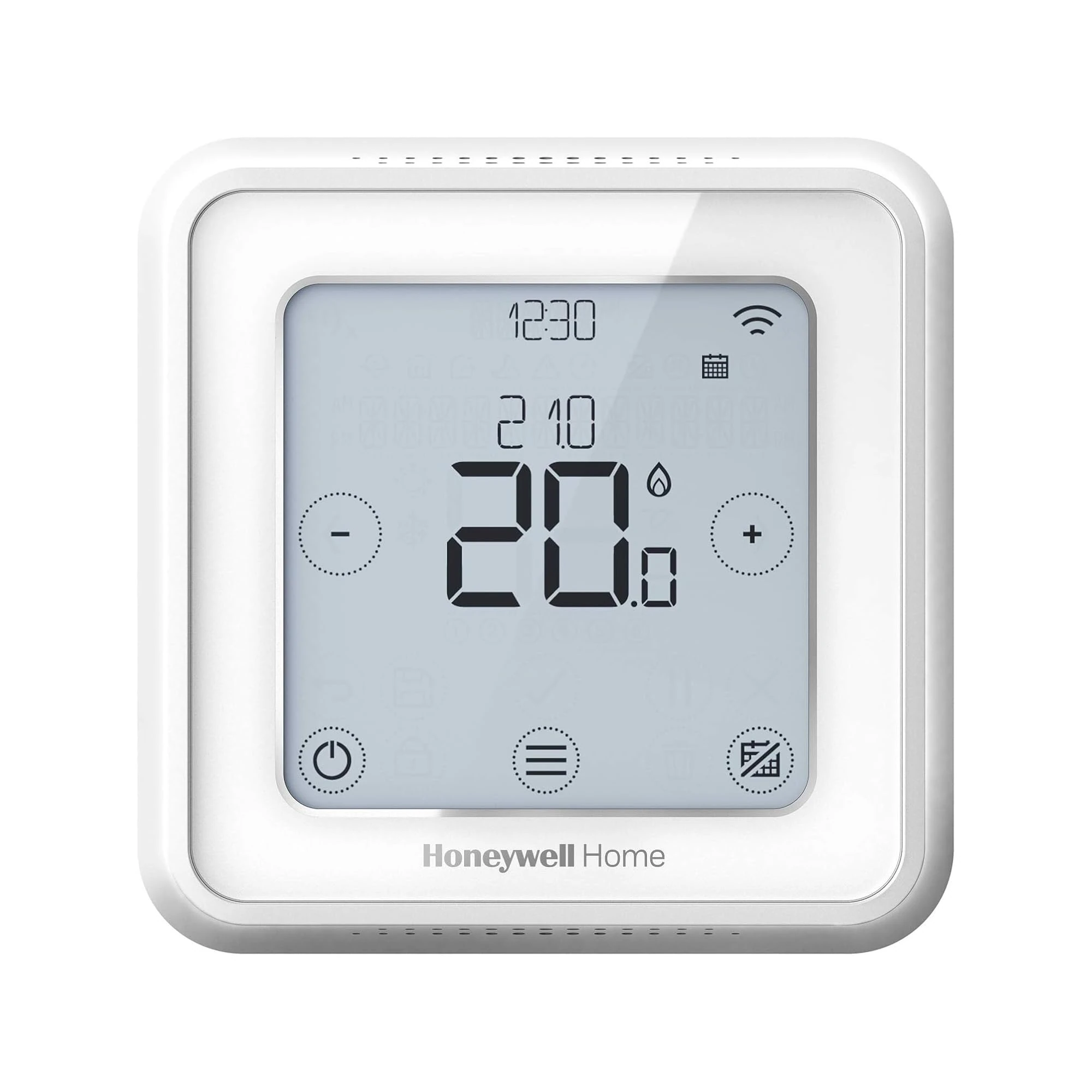 Honeywell Home T6 Smart Thermostat — WiFi and App-Enabled to Save Money and Improve Efficiency — Compatible with Apple HomeKit, Google Home, Amazon Alexa and and IFTTT, White (1 Piece)