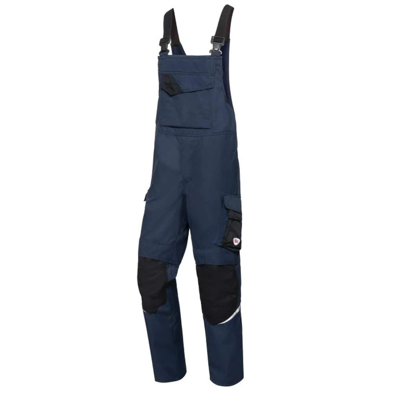 BP 2437-581-1432-37/38s Men's Stretch Braces with Clip Fastenings, 35% Aramid / 30% Modacrylic / 25% Cotton / 9% Polyamide / 1% Other Fibres Night Blue/Black, 37/38S Size