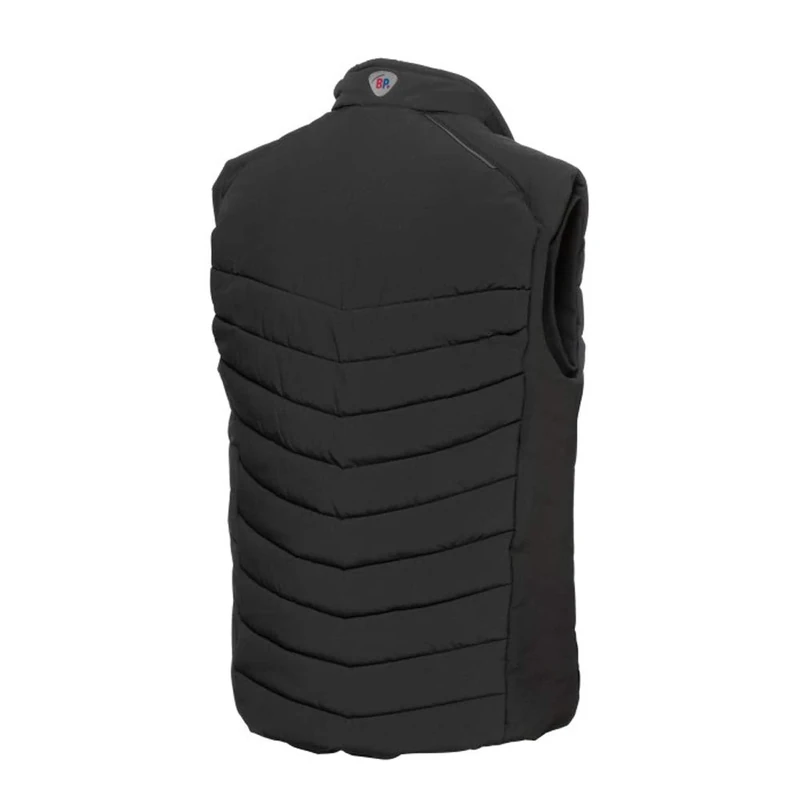 BP 1832-801-0032-3XLn Thermal Vest with Thermal Quilted Lining Padded, 100% Polyester, Black, 3XL