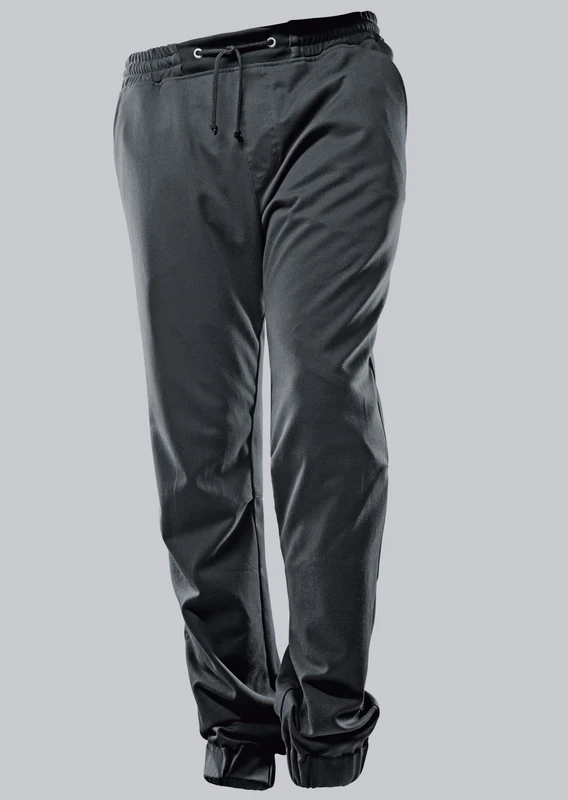 BP 1737-334-0056-Mn Stretch Fabric Comfort Trousers for Men, 40% Cotton/35% Polyester/25% Elastomultiester, Anthracite, Mn Size