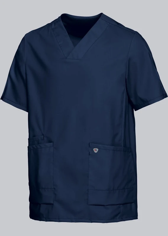 BP 1763-241-0110-Mn Unisex Super Light Fabric Cover Casack, 49% Cotton/48% Polyester/3% Elastolefin, Night Blue, Mn Size