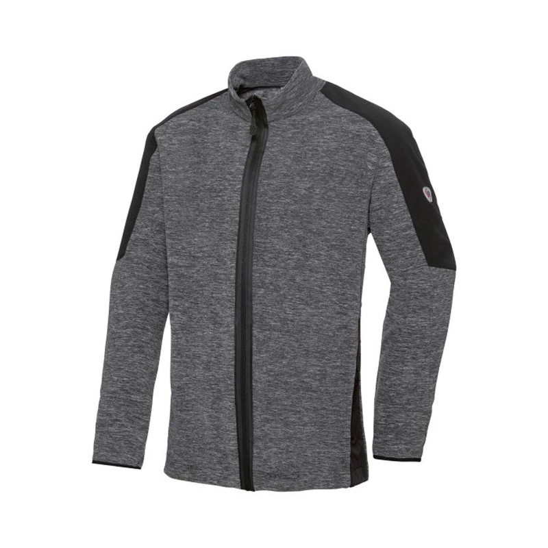 BP 1829-040-0213-4XLn Men's Stand-Up Collar Fleece Jacket, 100% Polyester, Space White, 4XL - Image 1