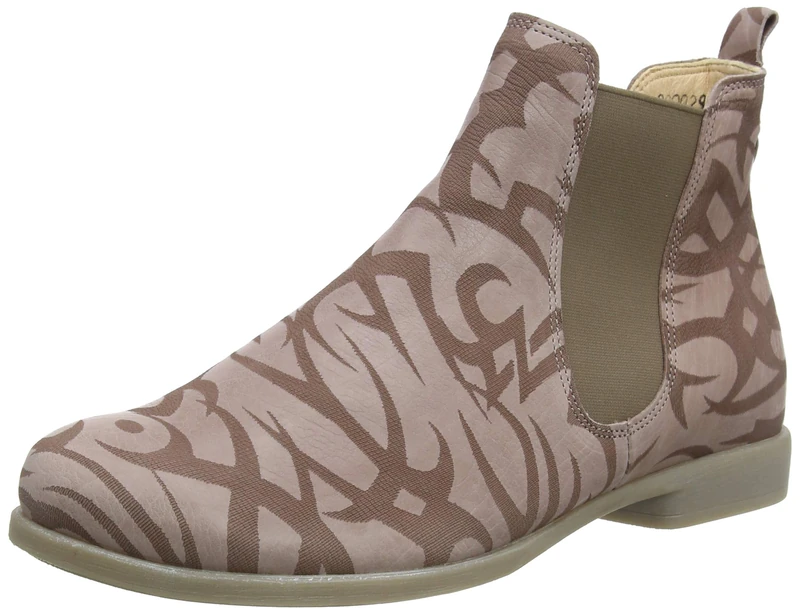 Think! Women's Agrat Chelsea Boots, 4000 Hibiscus, 4 UK