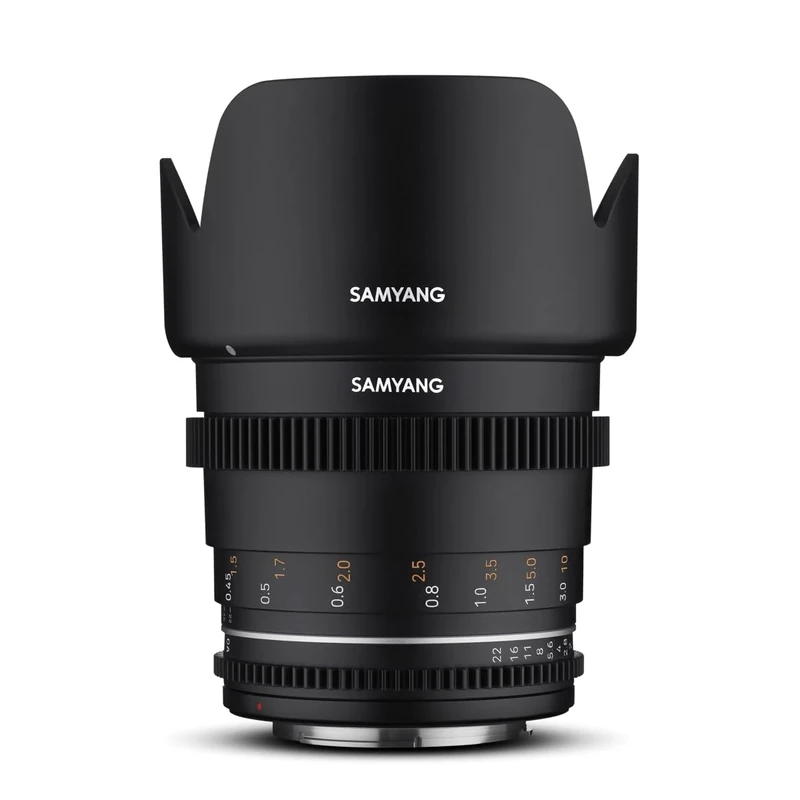 Samyang VDSLR 50mm T1.5 MK2 Manual Focus Cine Lens for Canon RF