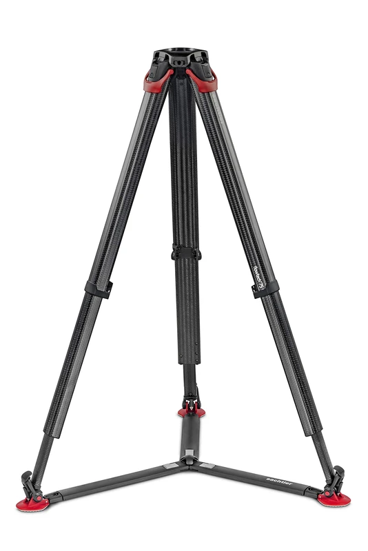 Sachtler Flowtech 75 GS (4587) Carbon Fibre Tripod with Quick Release, Graphite Silver, Compatible with DSLR, Mirrorless, Video Camera (up to 10.3 pounds)