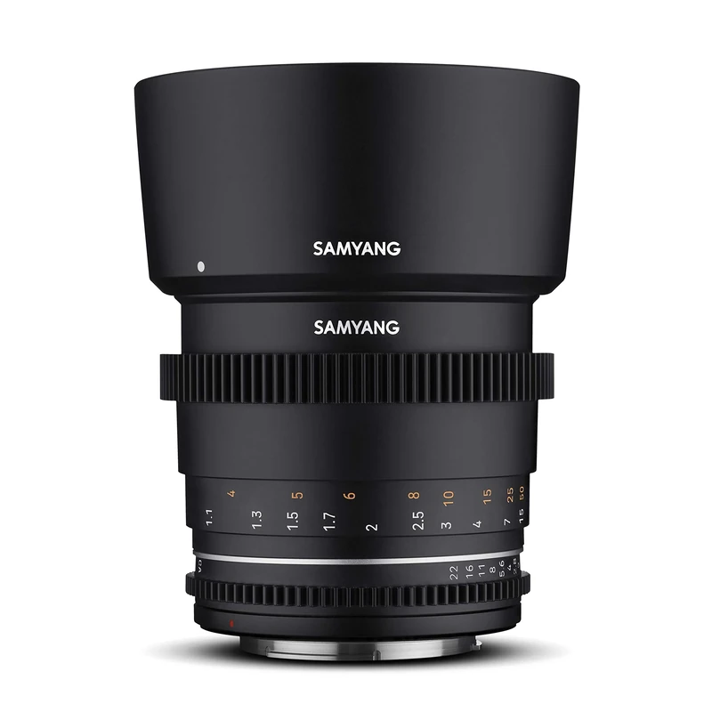 Samyang VDSLR 85mm T1.5 MK2 Manual Focus Cine Lens for Sony FE