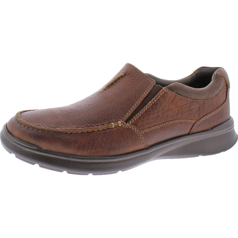 Clarks Men's Cotrell Free Loafer, Tobacco Leather, 7.5 Wide