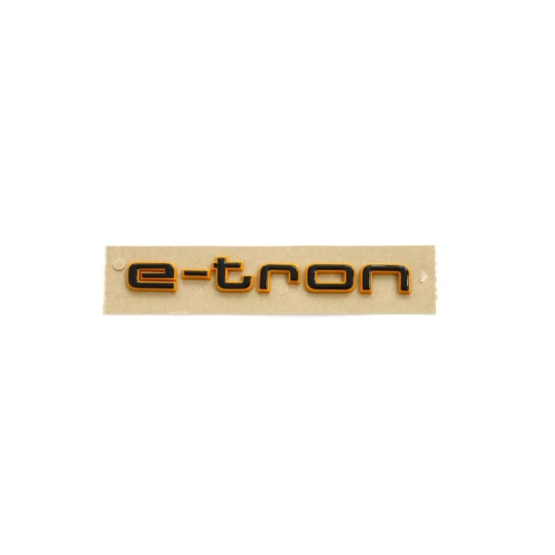 Audi 4KE071807 E-tron Black/Orange Tuning Exclusive Black Edition Emblem