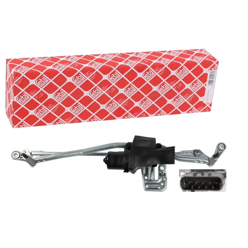 febi bilstein 107929 Wiper Linkage with motor, 1 piece