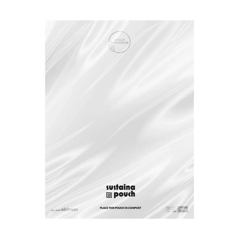 SousVideTools Sustainapouch Compostable 80mu Chamber Vacuum Pouches Designed for Sous Vide Cooking and Food Storage BPA & PFA Free 300mm x 400mm Pack of 200, clear [SVT-19005]