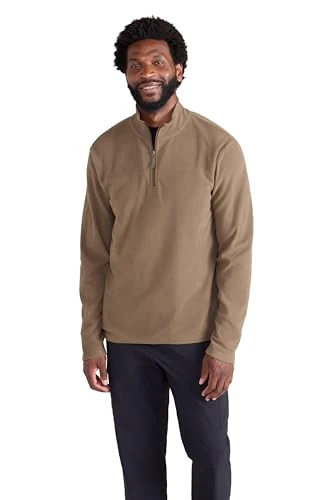 Mountain Warehouse Camber II Mens Half-Zip Fleece - Lightweight & Quick Dry Microfleece - Autumn, Winter, Outdoors