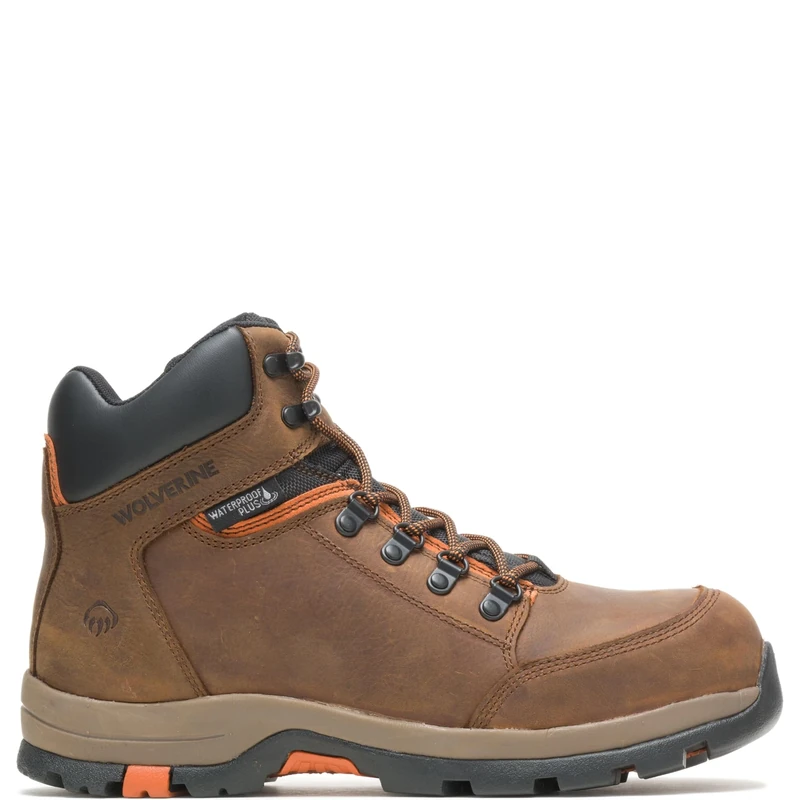 Wolverine Grayson Steel Toe Boot Men Brown - Image 1