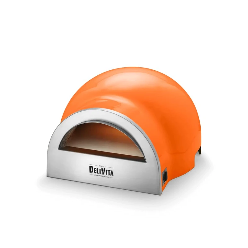 DeliVita Dual Fuel Gas Oven - Orange Blaze Wood & Gas