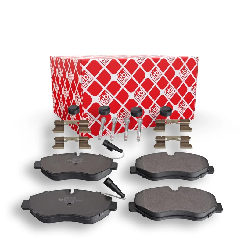 febi bilstein 116256 Brake Pad Set with fastening material, 1 unit