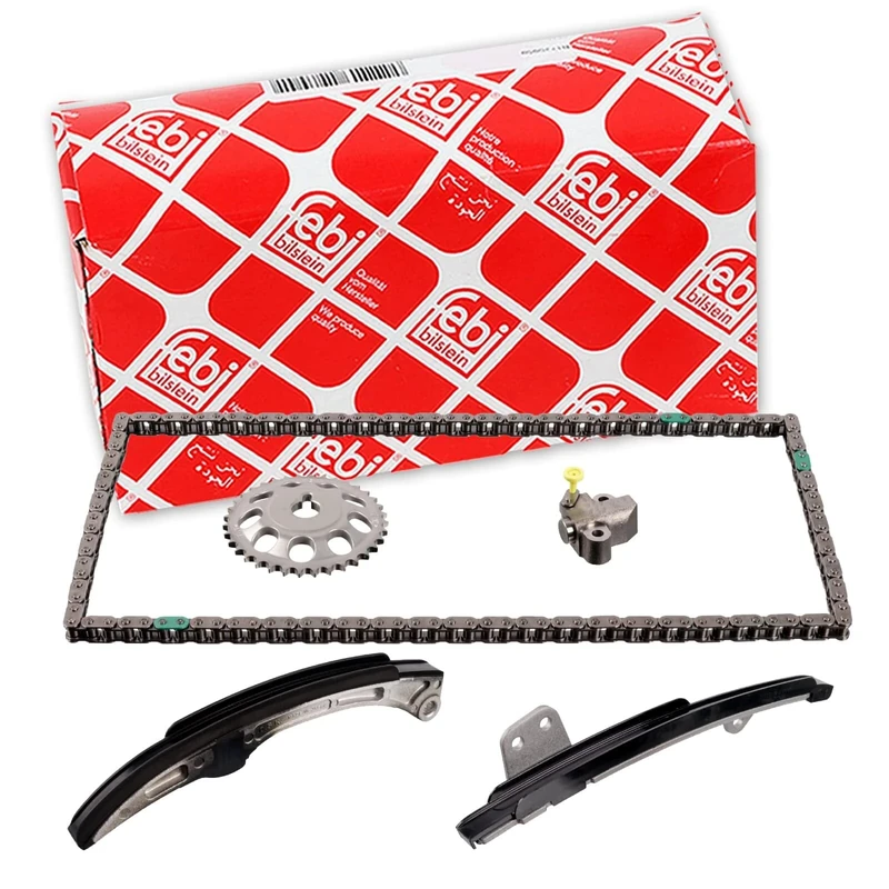 Febi Bilstein 108050 Timing Chain Set for Camshaft with Slide Rails