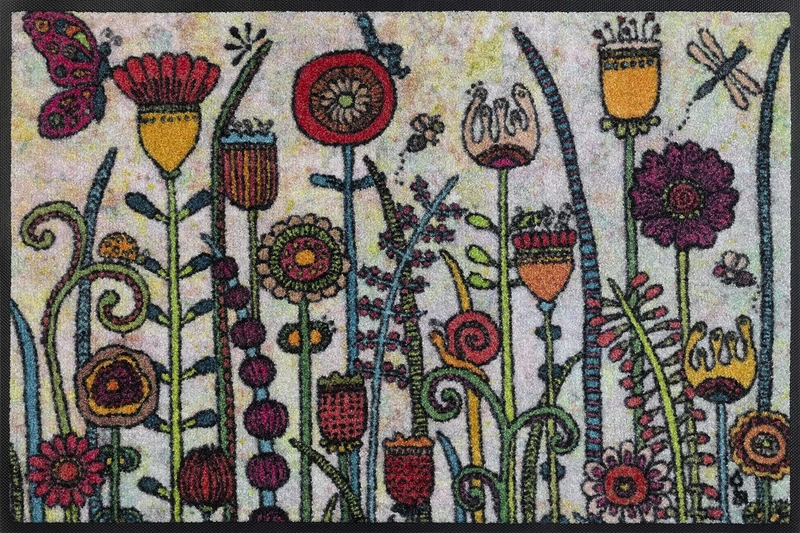 Wash+Dry Sonnentag Door Mat, Polyamide, Multi-Colour, 50 x 75 cm