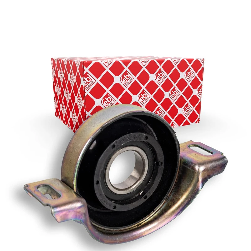 Febi Bilstein 107575 Gimbal Shaft Centre Bearing with Integrated Roller Bearing, Pack of 1