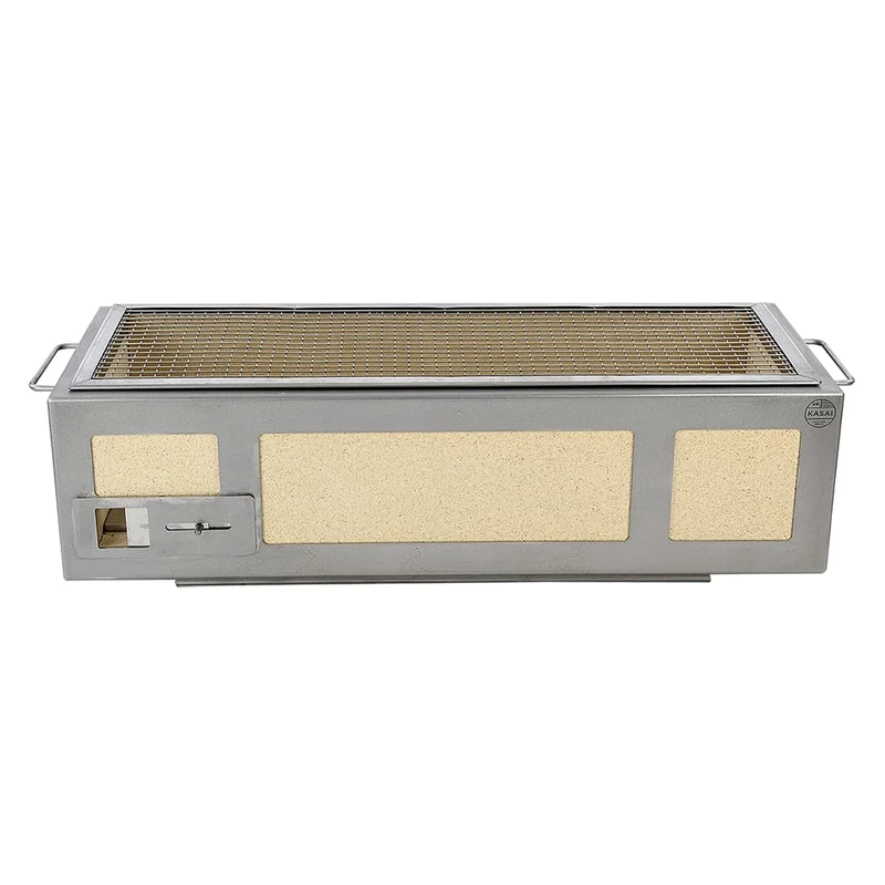SousVideTools | Kasai Konro BBQ | Hibachi Grill | Japanese Charcoal Barbecue | British Made | Stainless Steel Frame | Long - Image 1