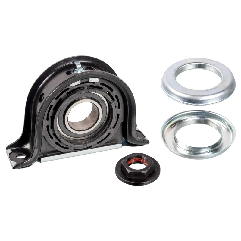 febi bilstein 107860 Propshaft Centre Support with integrated roller bearing , 1 piece