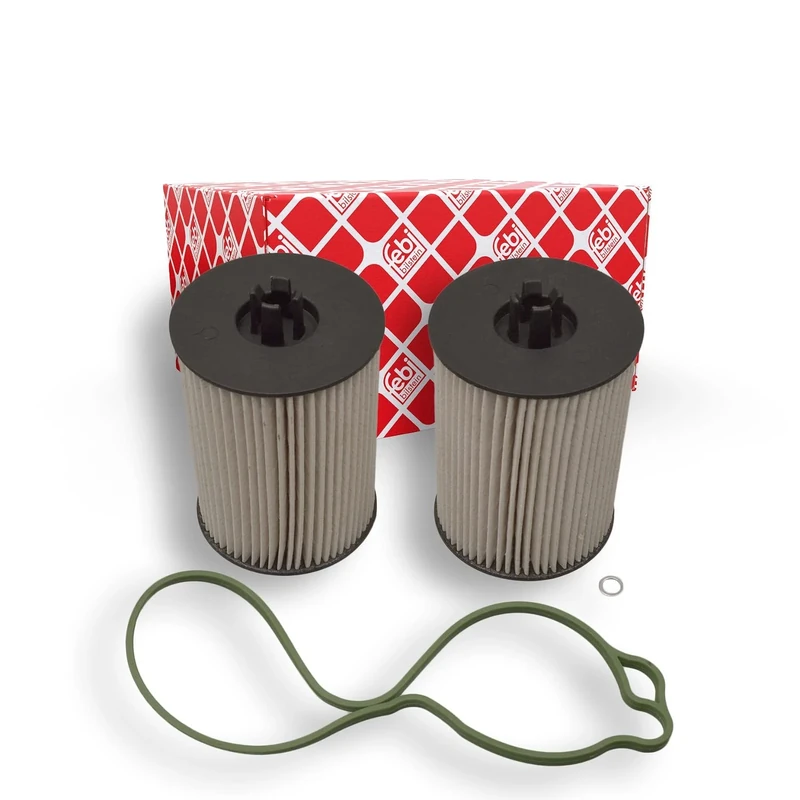 febi bilstein 109222 Fuel Filter Set with seal rings , 1 piece