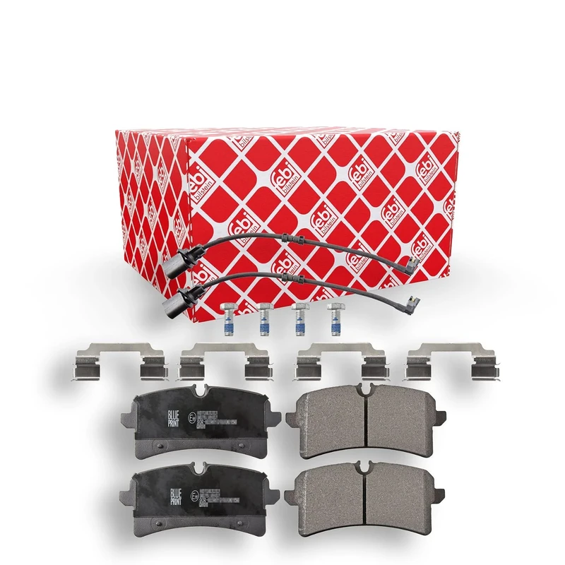 febi bilstein 116341 Brake Pad Set with fastening material, 1 unit