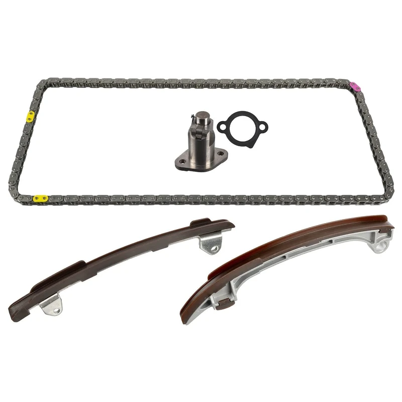 Febi Bilstein 109406 Timing Chain Set for Camshaft with Slide Rails and Chain Tensioner 1 Piece