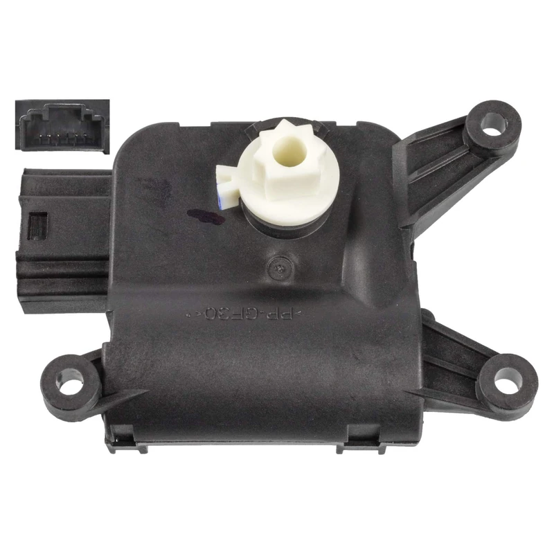 febi bilstein 109177 Adjustment Motor for recirculating air flap, with lever , 1 piece