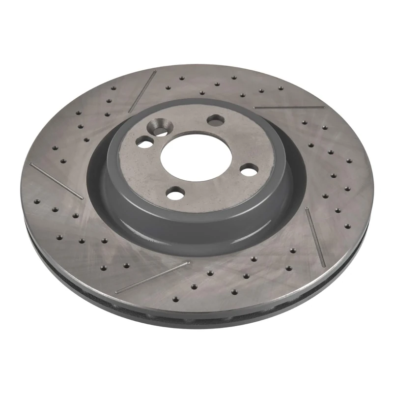 febi bilstein 170109 Brake Disc Set , 2 Brake Discs