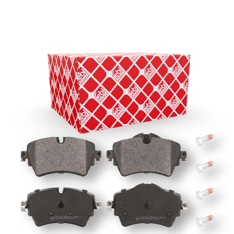 febi bilstein 116345 Brake Pad Set with bolts, 1 unit - Image 1