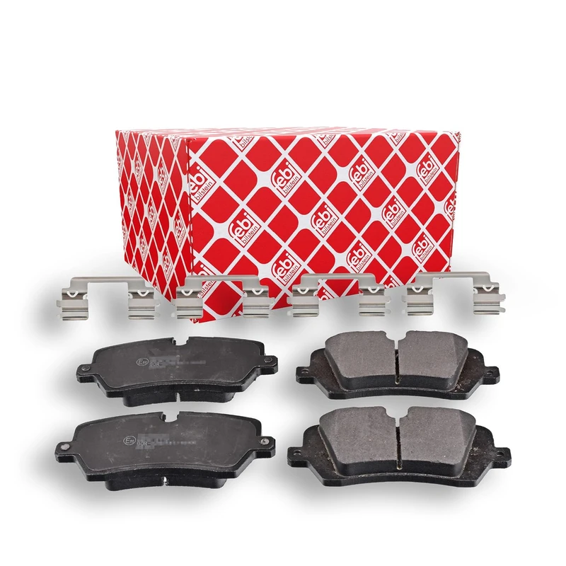 febi bilstein 116325 Brake Pad Set with fastening material, 1 unit