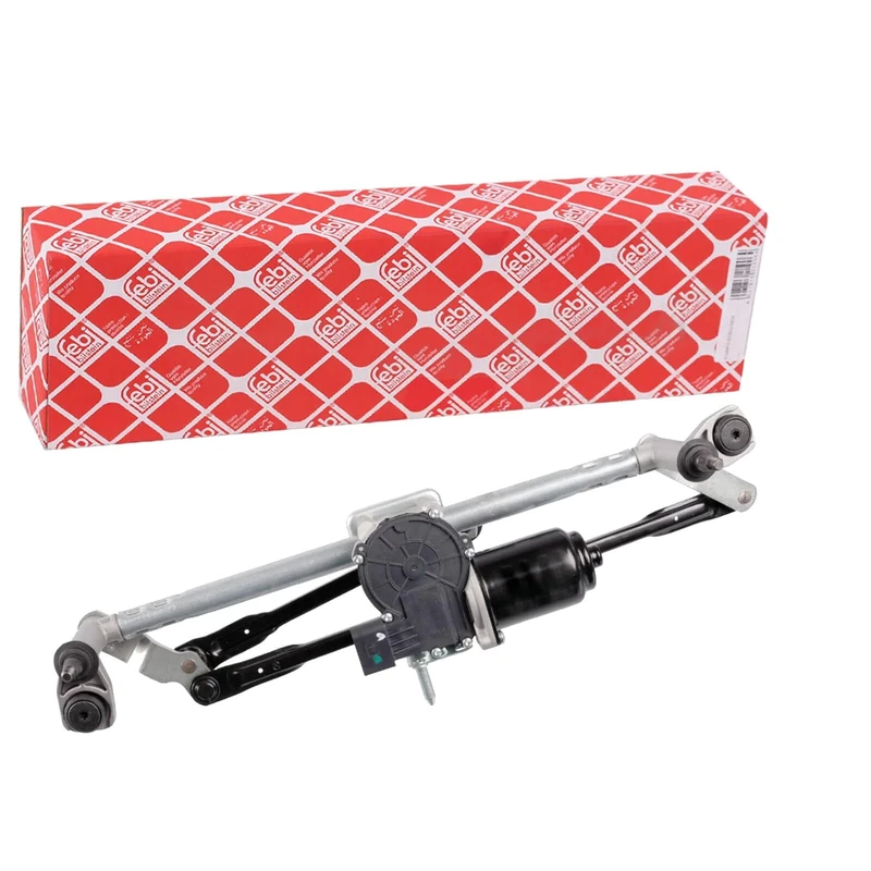febi bilstein 109027 Wiper Linkage with motor , 1 piece