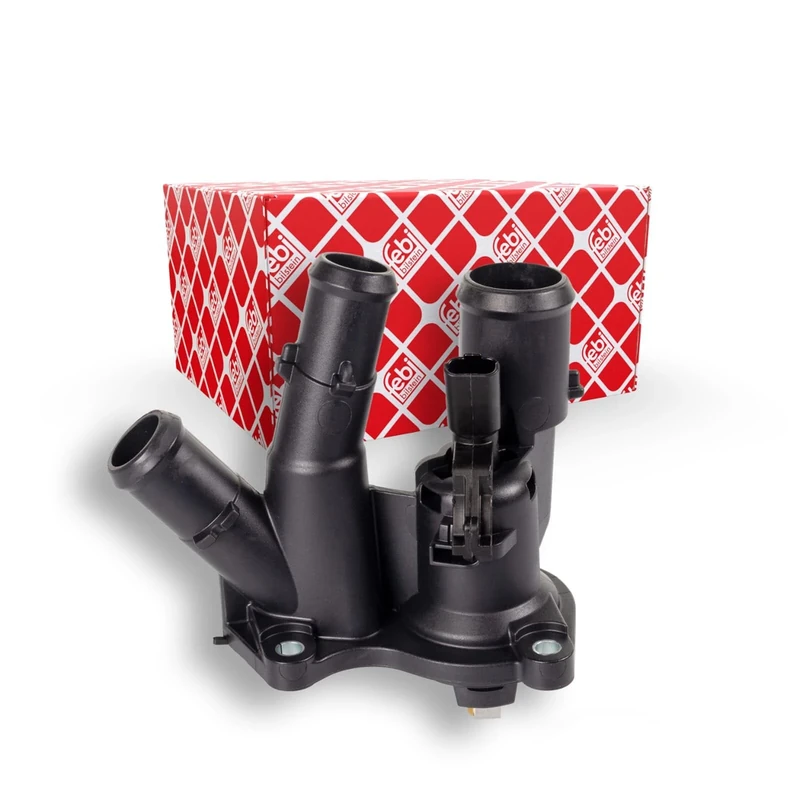 febi bilstein 171306 Thermostat with housing, seal and temperature switch, 1 piece