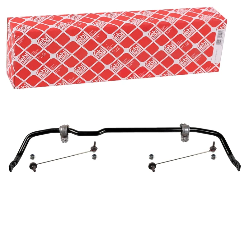 febi bilstein 171386 Anti Roll Bar Kit with bushes and stabiliser links , 1 piece