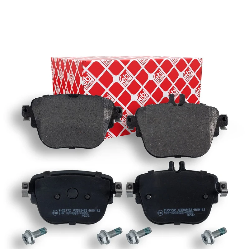 febi bilstein 171001 Brake Pad Set with bolts, 1 unit