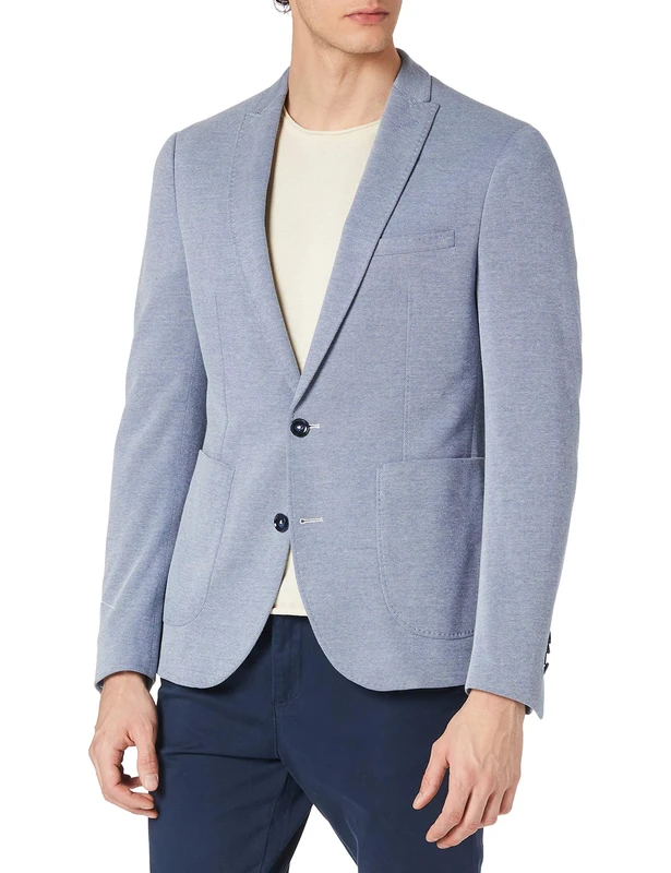 Cinque Men's Cirelli Business Suit Jacket, 65 Blue, 36L