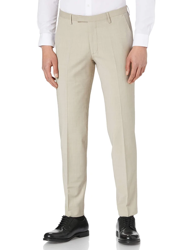 CINQUE Men's CIMONOPOLI-H Business Suit Pants Set, 25 Brown, 48R