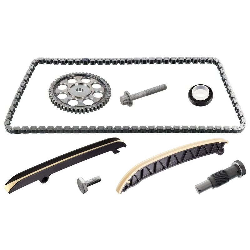 febi bilstein 107797 Timing Chain Kit for camshaft, with guide rails and chain tensioner , 1 piece