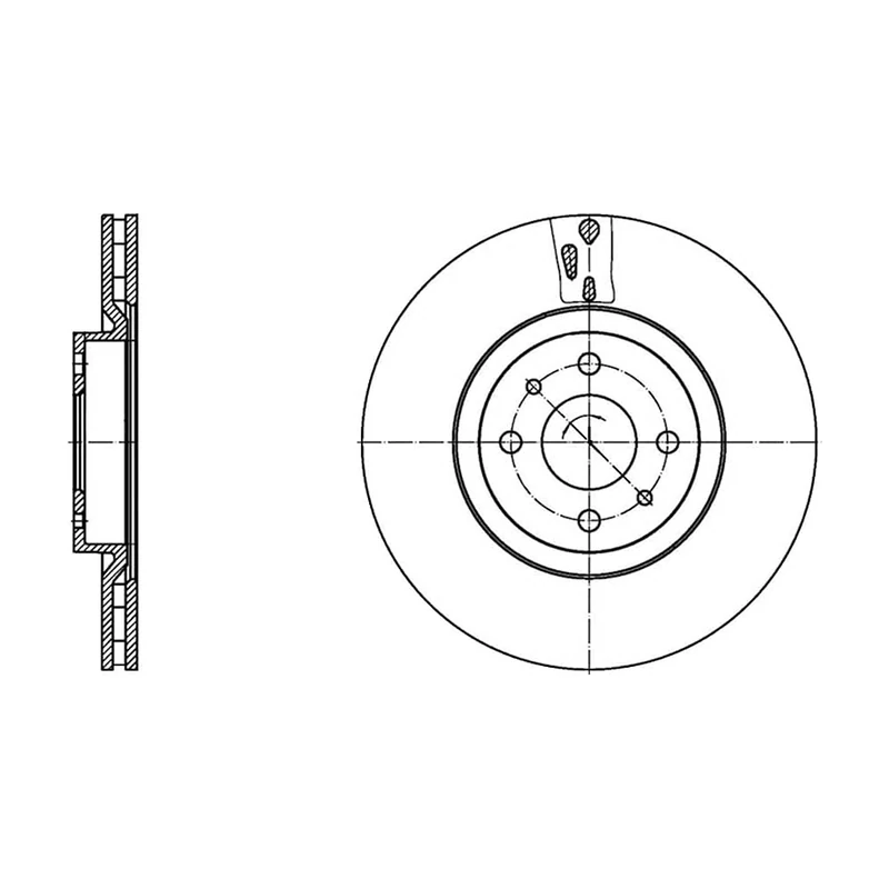 Blue Print ADBP430000 Brake Disc Set , 2 Brake Discs