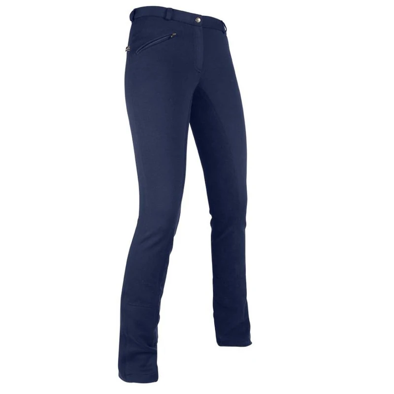 Hkm Chic New Jodhpur Jodhpurs, Dark Blue, 48 Size - Image 1