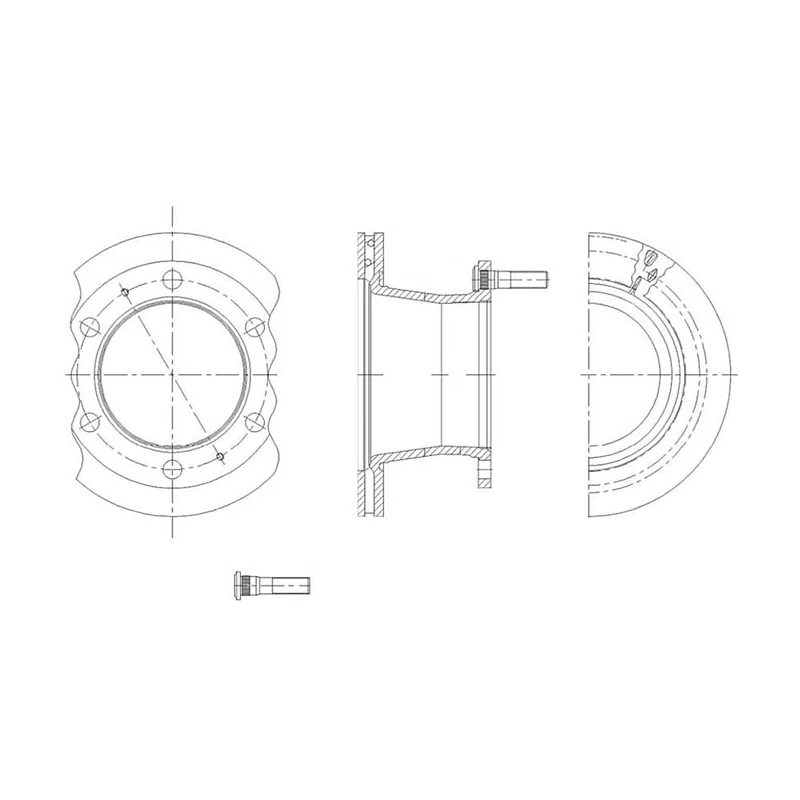 febi bilstein 171505 Brake Disc , 1 piece