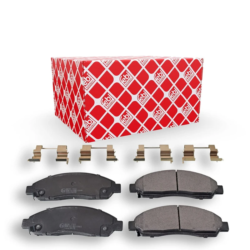 febi bilstein 170899 Brake Pad Set with fastening material, 1 unit