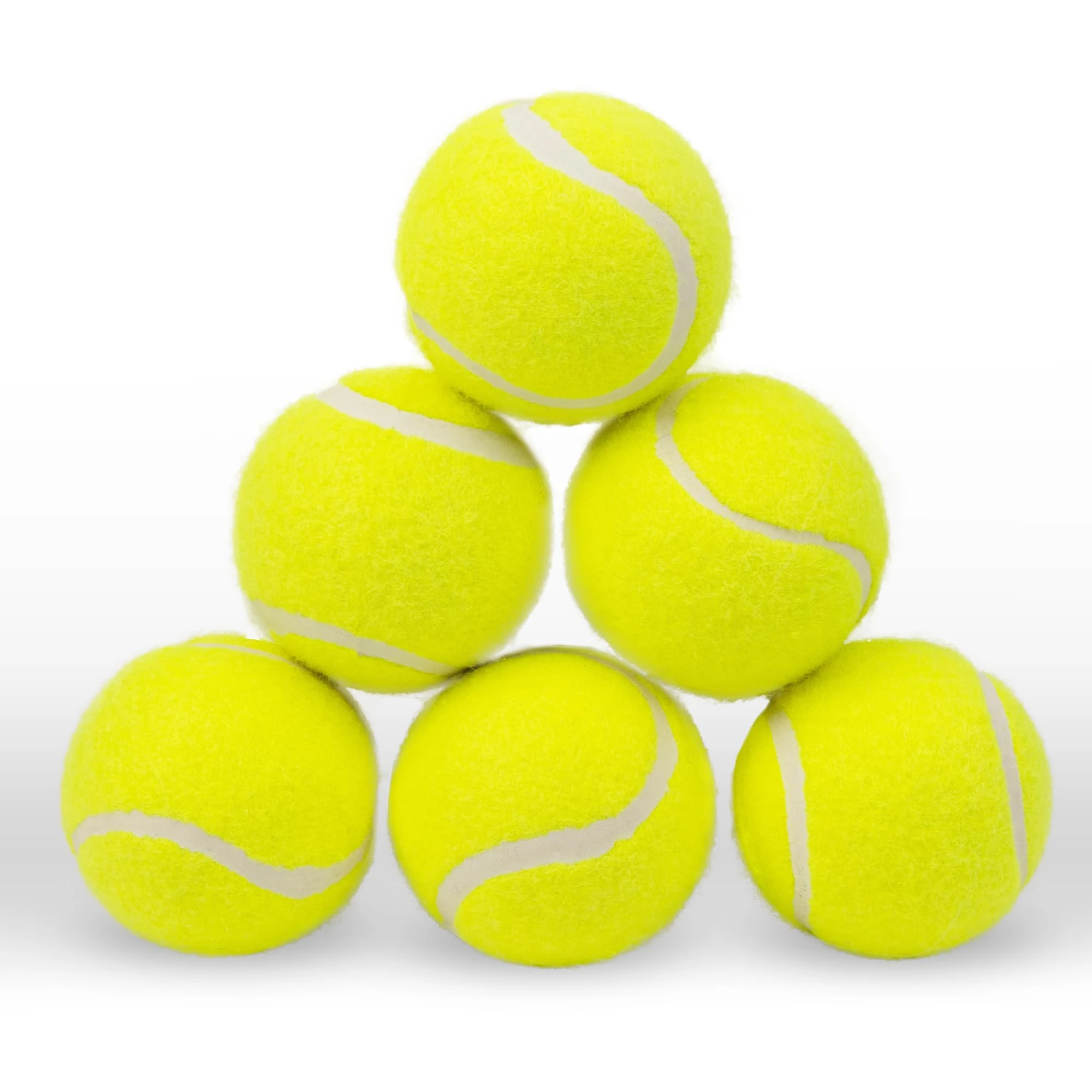 pet prime Dog Tennis Balls 2.5" X 6 PCS Automatic Ball Launcher Tennis Ball Suitable for Max Dog Ball Launcher