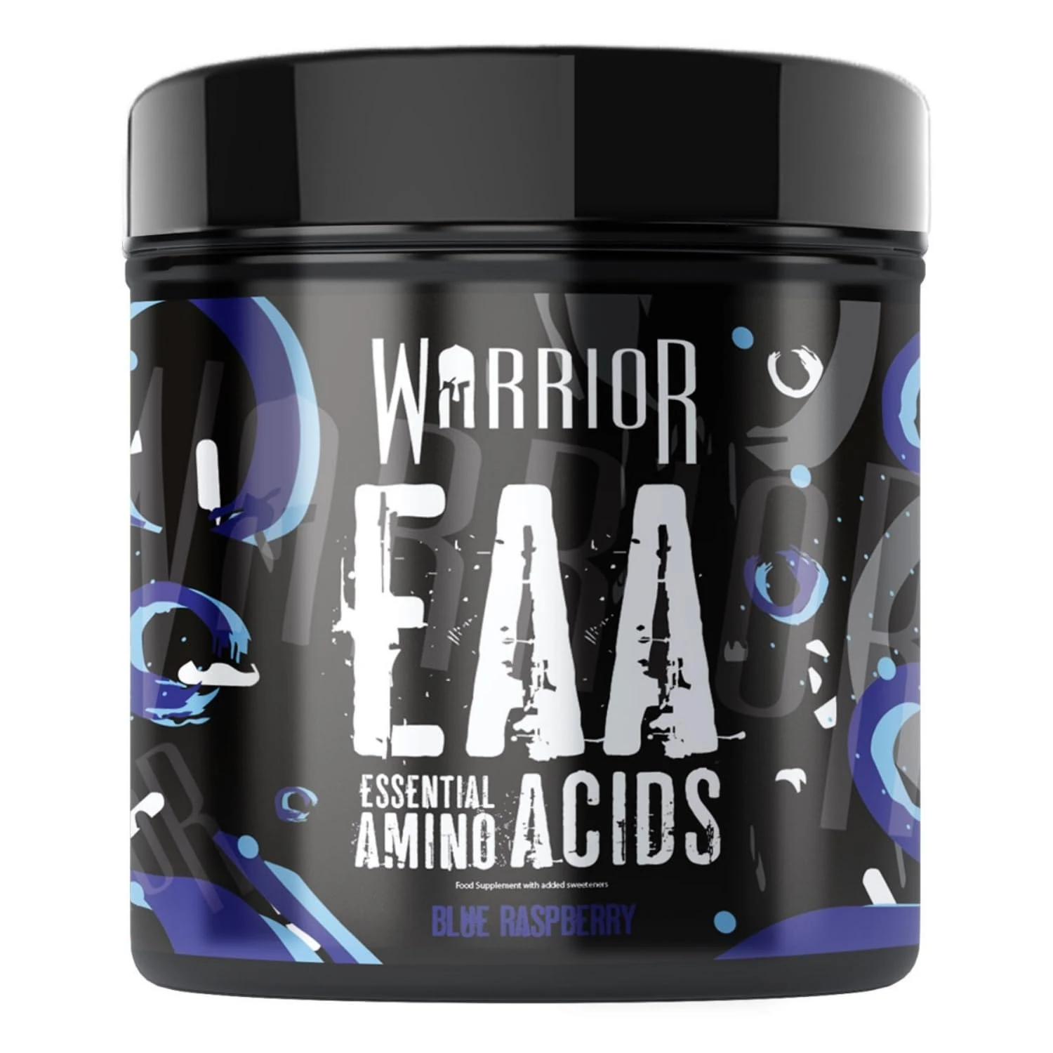 Warrior EAA - Essential Amino Acids - 360g - Provides Exceptional Support for Recovery & Muscle Soreness - Formula Includes Cyclic Dextrin, Taurine and More, Blue Raspberry